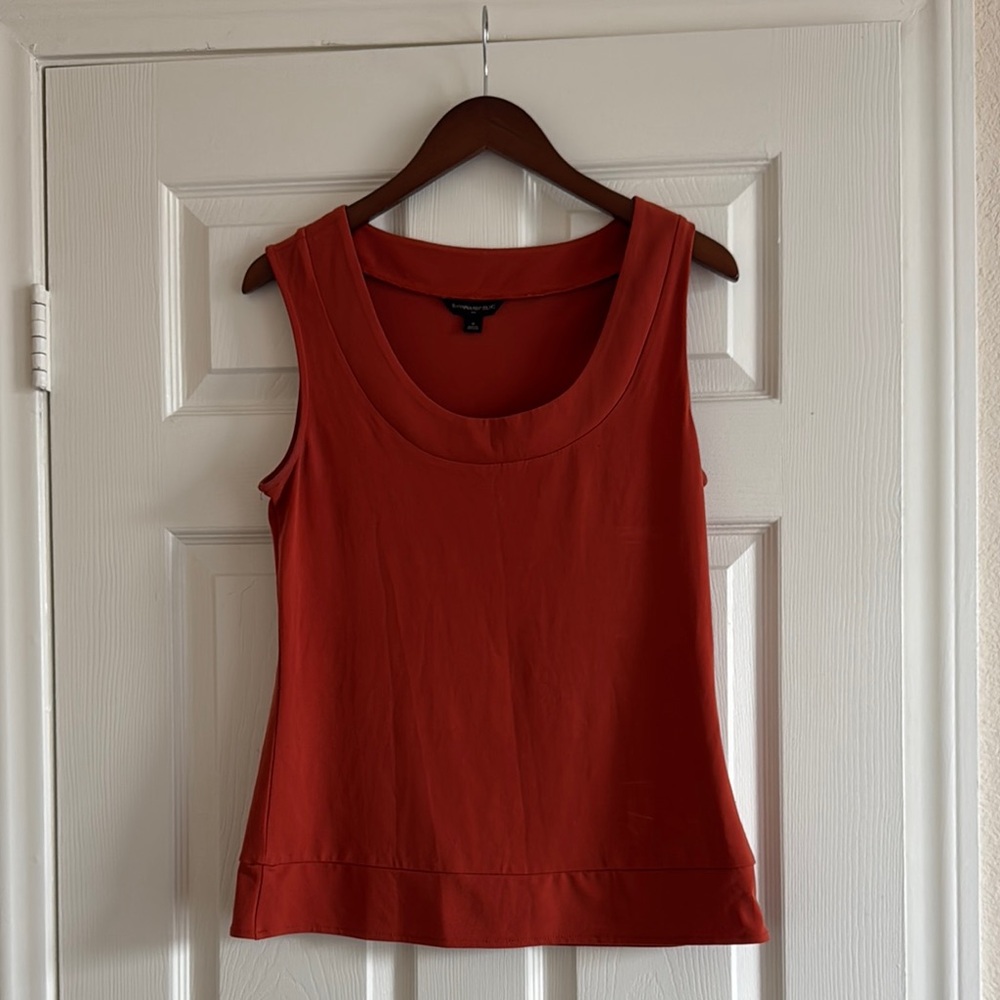 Women's Banana Republic Rust Orange Sleeveless Top